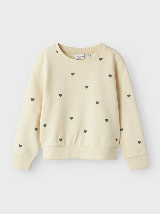 Name it Sweatshirt mit Herzchen