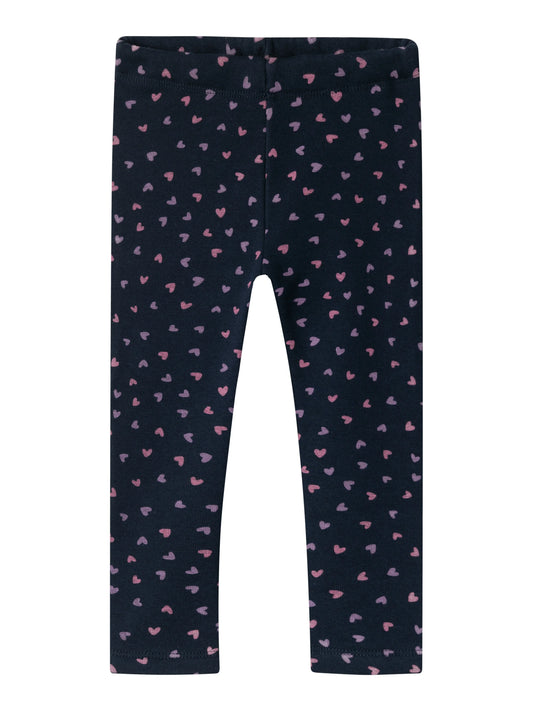 Name it Sweatleggings mit Herzenprint