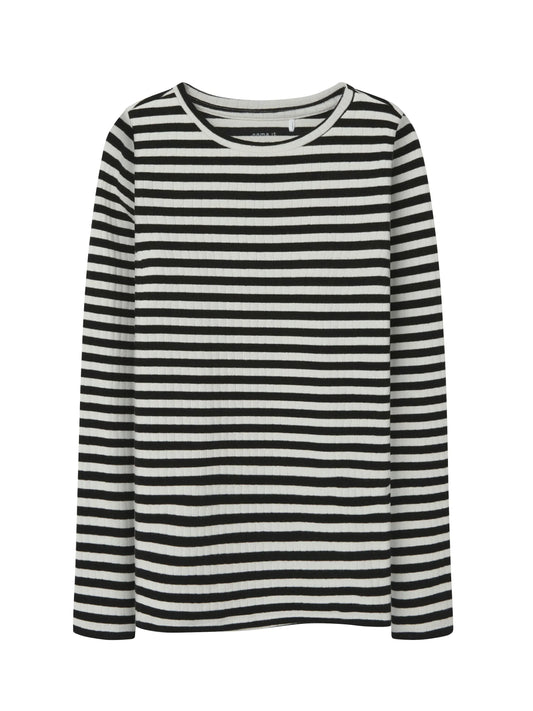 Name it Langarmshirt gerippt