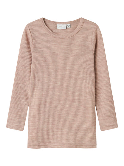 Name it Langarmshirt aus Wolle