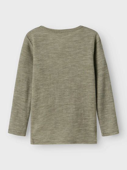 Name it Langarmshirt aus Wolle