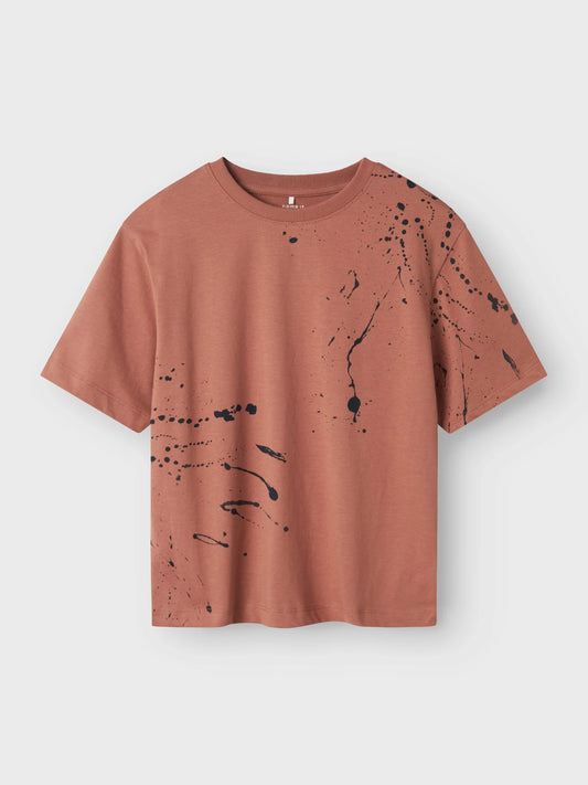 Name it T-Shirt Relaxed Fit mit Rückenprint