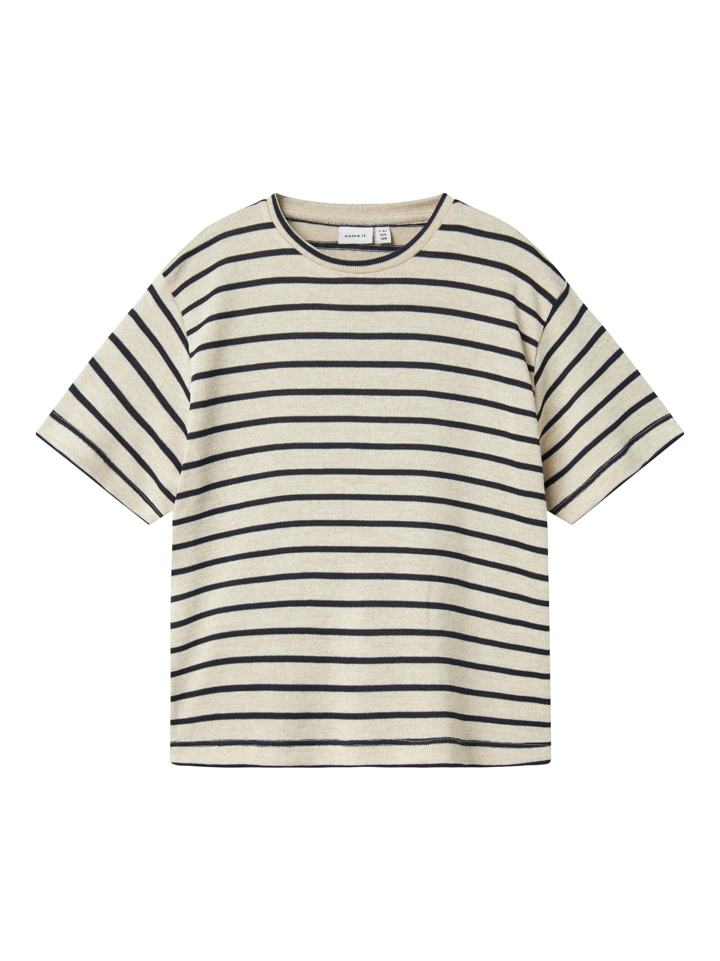 Name T-Shirt gestreift Regular Fit