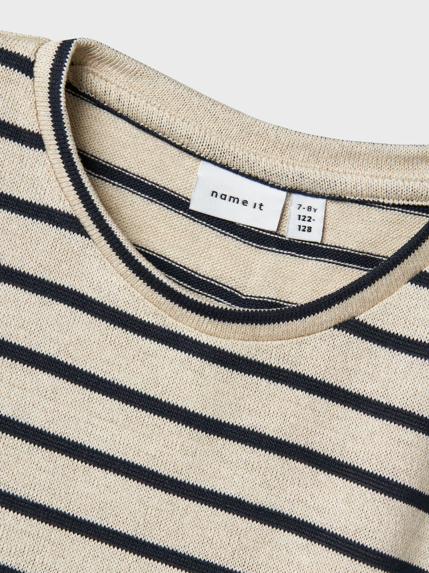 Name T-Shirt gestreift Regular Fit