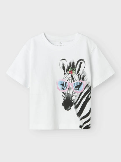 Name it T-Shirt mit Zebraprint