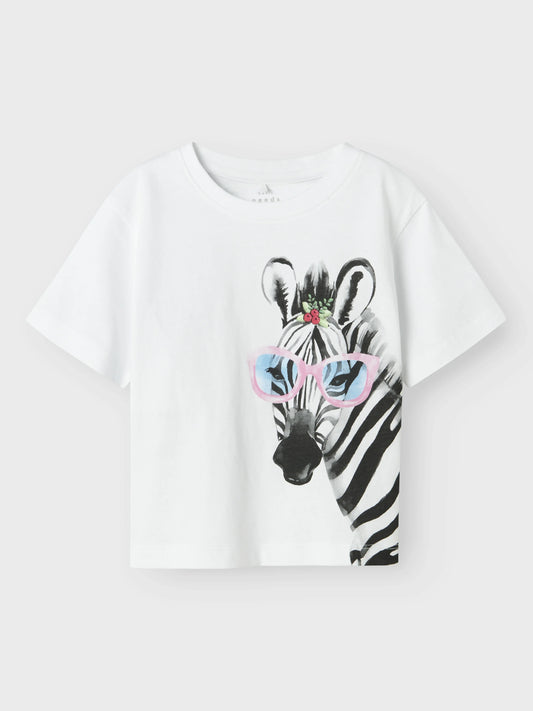 Name it T-Shirt mit Zebraprint