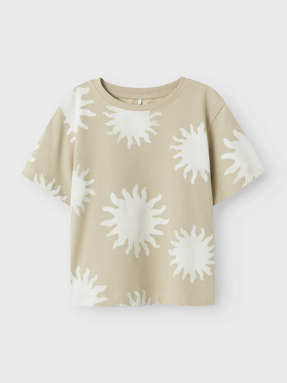 Name it T-Shirt mit Sonnenprint aus Bio-Baumwolle
