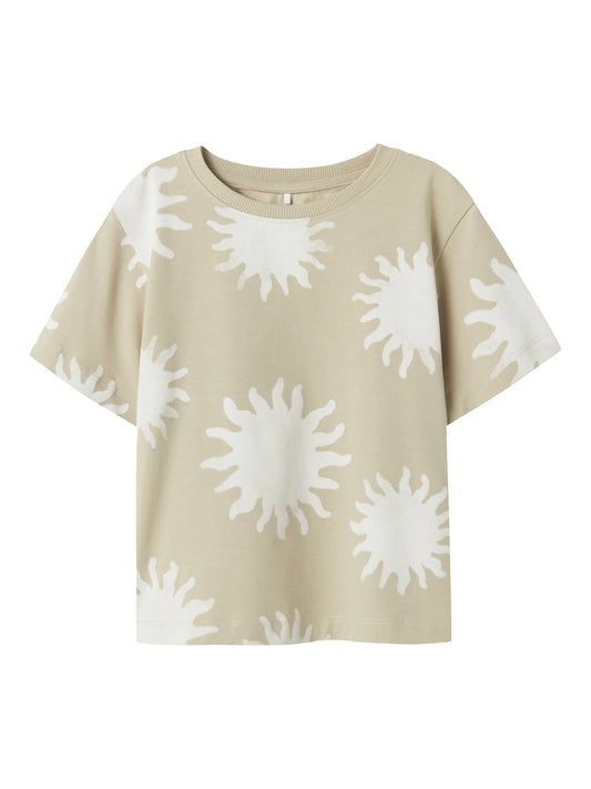 Name it T-Shirt mit Sonnenprint aus Bio-Baumwolle