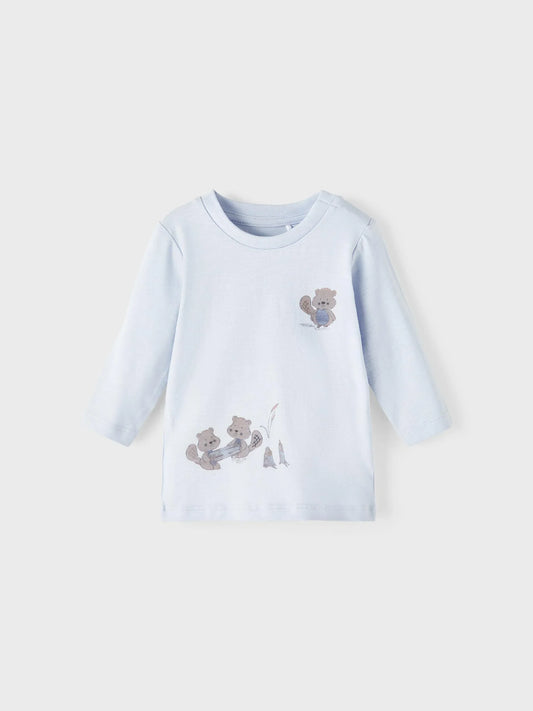 Langarmshhirt für Babys von name it