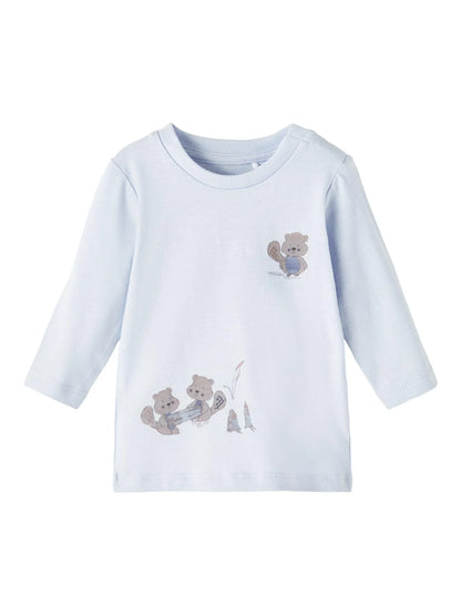 Langarmshhirt für Babys von name it