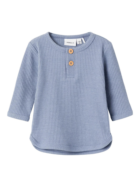 Name it Langarmshirt gerippt für Babys