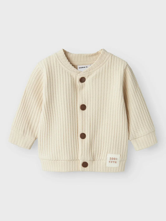 Name it Cardigan mit Knöpfen aus Bio-Baumwolle
