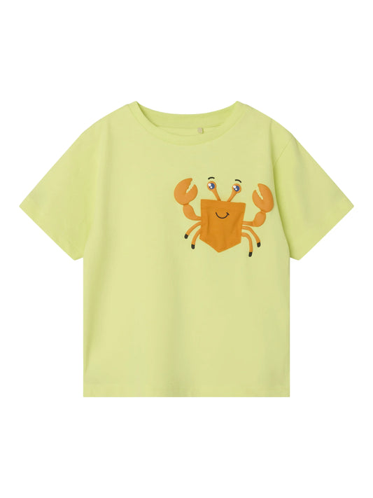 Name it T-Shirt mit Krebstasche aus Bio-Baumwolle