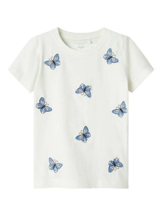 Name it T-Shirt mit Schmetterlingen