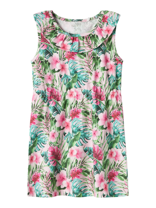 Name it Sommerkleid mit Blumenprint aus Bio-Baumwolle