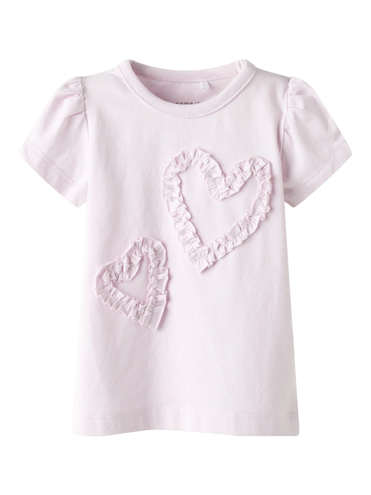 Name it T-Shirt mit Herzen aus Bio-Baumwolle