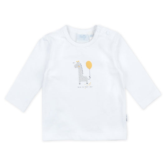 Feetje Langarmshirt - Giraffe