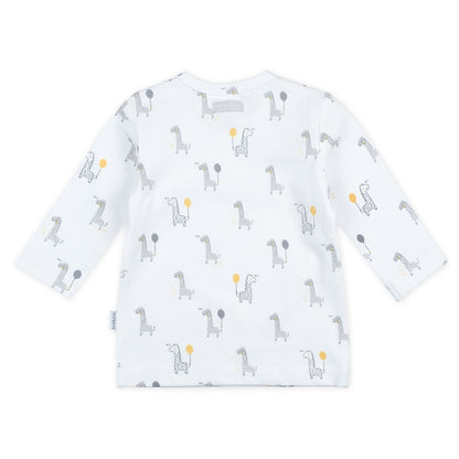 Feetje Langarmshirt AOP - Giraffe