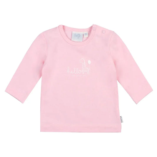 Feetje Langarmshirt Hello Sunshine Giraffe