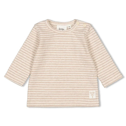 Feetje Geripptes Longsleeve 'The Magic is in You'
