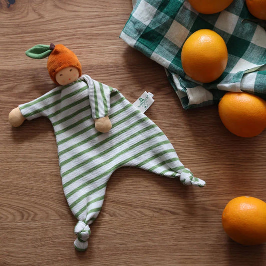 Nanchen Schmusepuppe Kleine Orange
