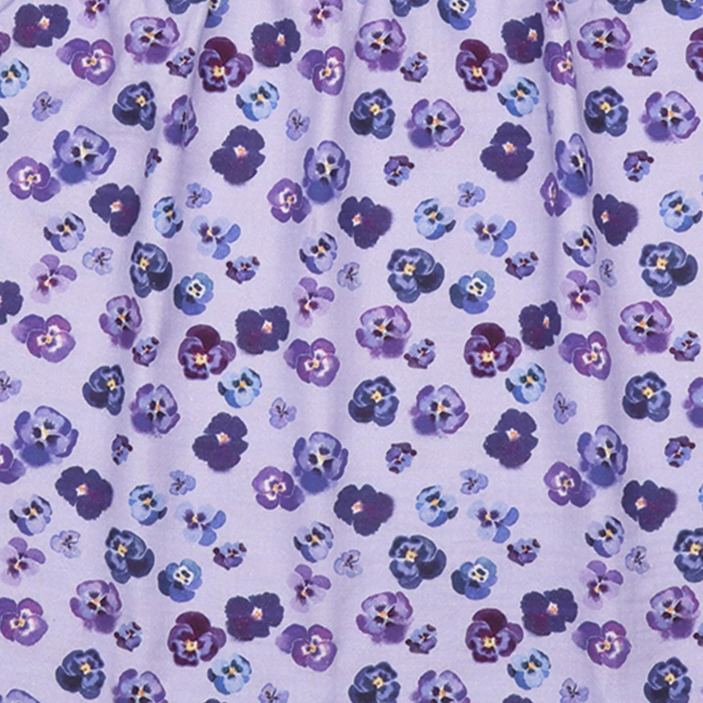 Walkiddy Kleid Purple Violas-Dress GOTS