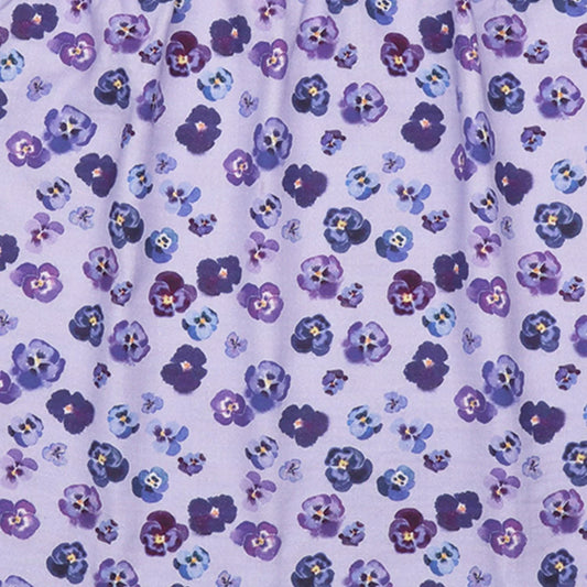 Walkiddy Kleid Purple Violas-Dress GOTS