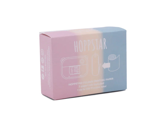 Hoppstar 3er Packung Thermodruckrollen farbig