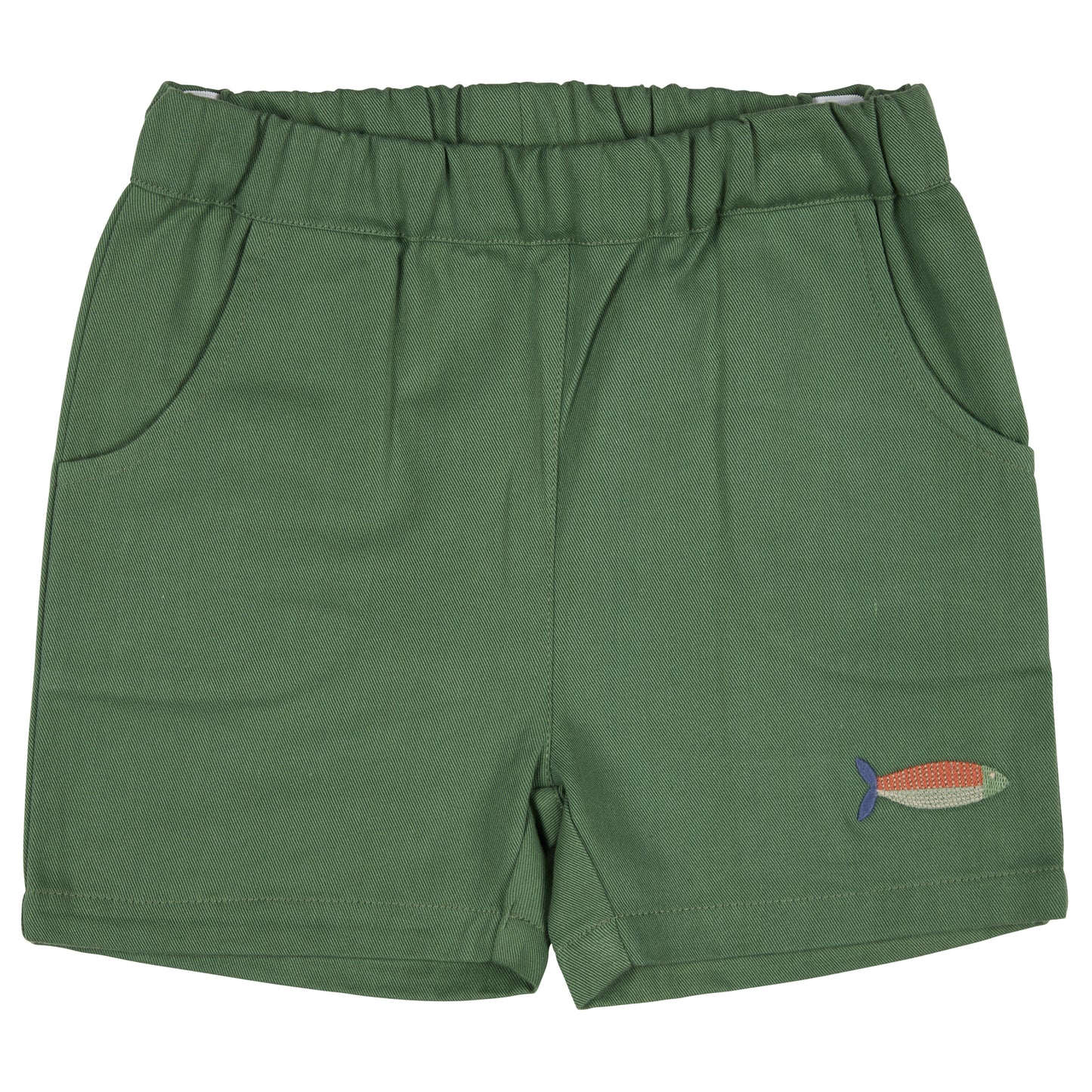 Pigeon Grüne Shorts GOTS