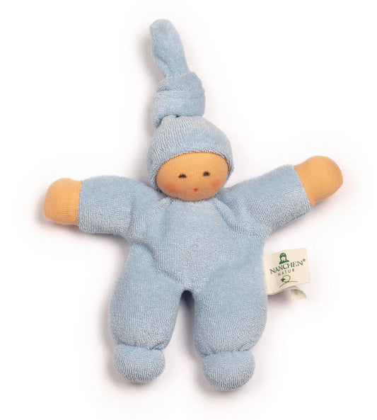 Puppe Pimpel hellblau von Nanchen