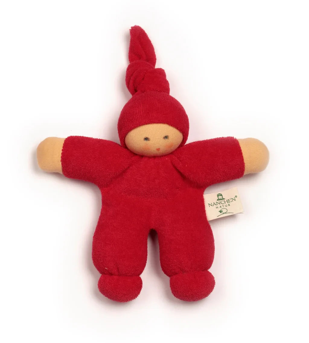 Puppe Pimpel kirschrot von Nanchen