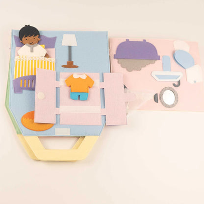 Jolly Designs Travel Buddy Puppenhaus – ein Zuhause für unterwegs, ab 18 Monaten