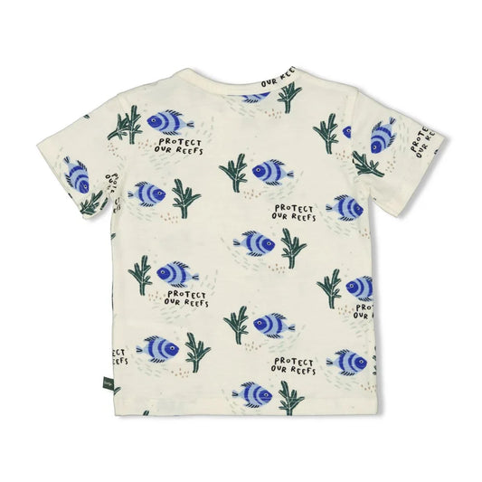 T-Shirt 'Protect our Reefs' von Feetje AOP
