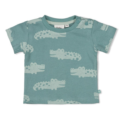 Feetje T-Shirt AOP - You Croc my World