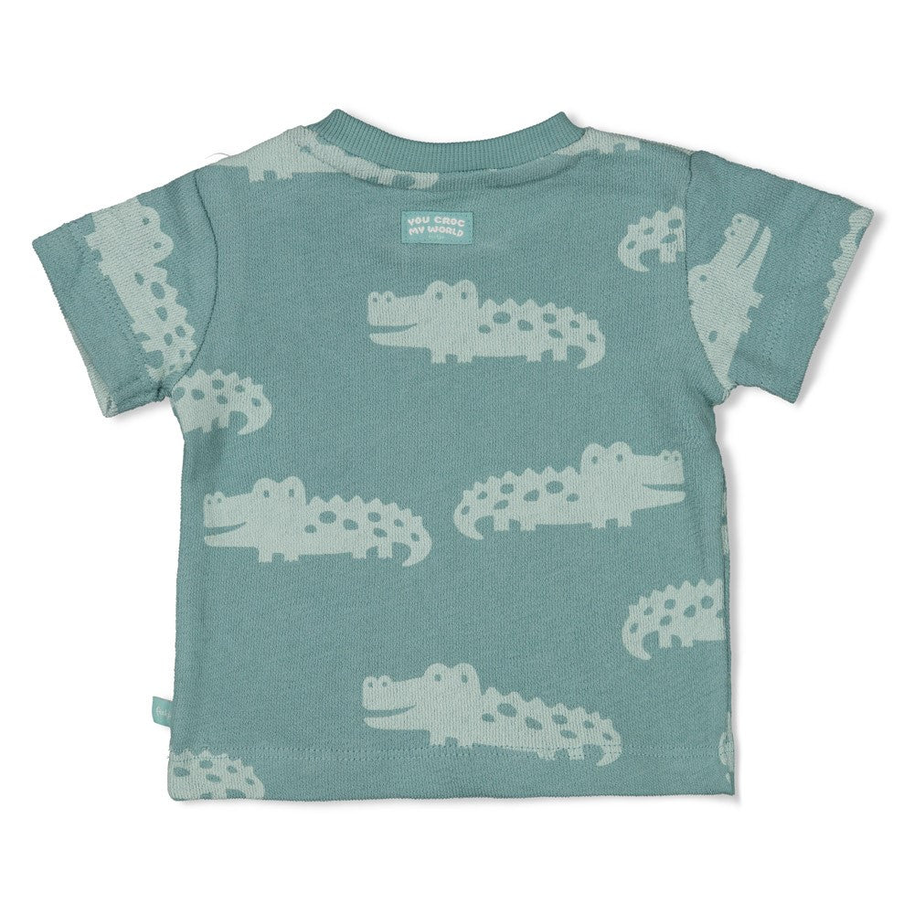 Feetje T-Shirt AOP - You Croc my World