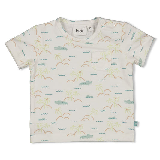 Feetje T-Shirt AOP - You Croc my World