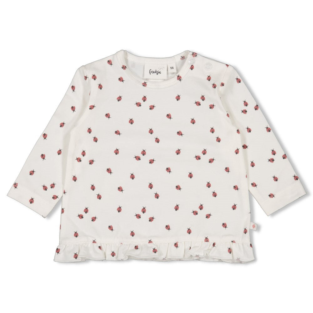 Feetje Langarmshirt - Ladybug