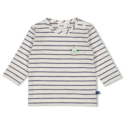 Feetje Lagnarmshirt Ringel 'Seaside Happiness'