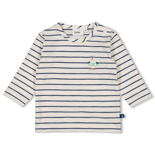 Feetje Lagnarmshirt Ringel 'Seaside Happiness'