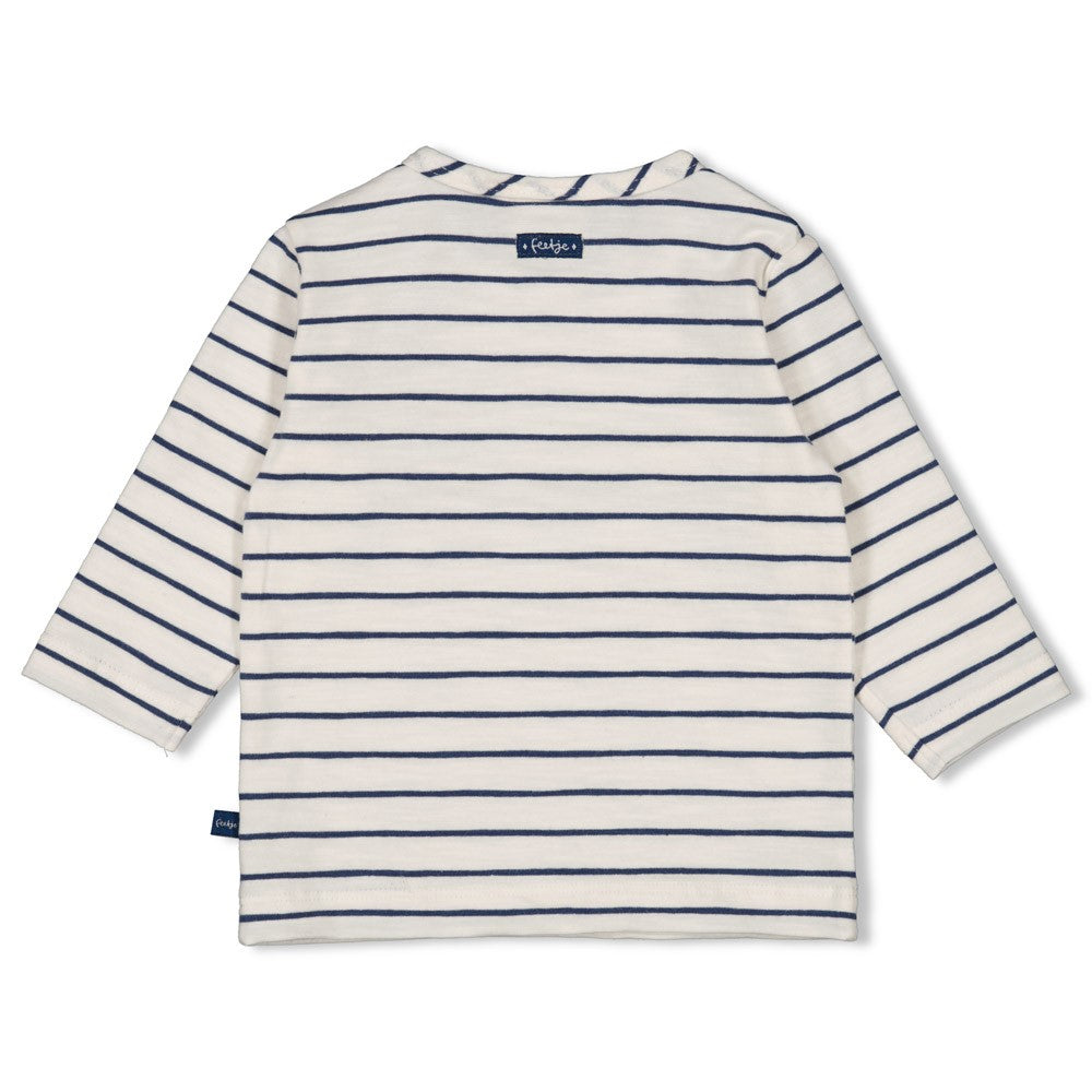 Feetje Lagnarmshirt Ringel 'Seaside Happiness'