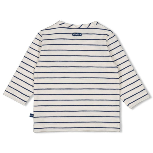 Feetje Lagnarmshirt Ringel 'Seaside Happiness'