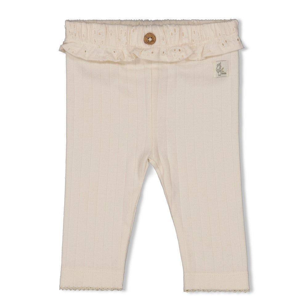 Feetje Gerippte Leggings Pointelle - Let Your Dreams Blossom