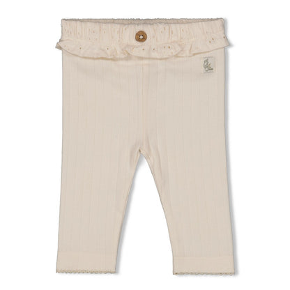Feetje Gerippte Leggings Pointelle - Let Your Dreams Blossom