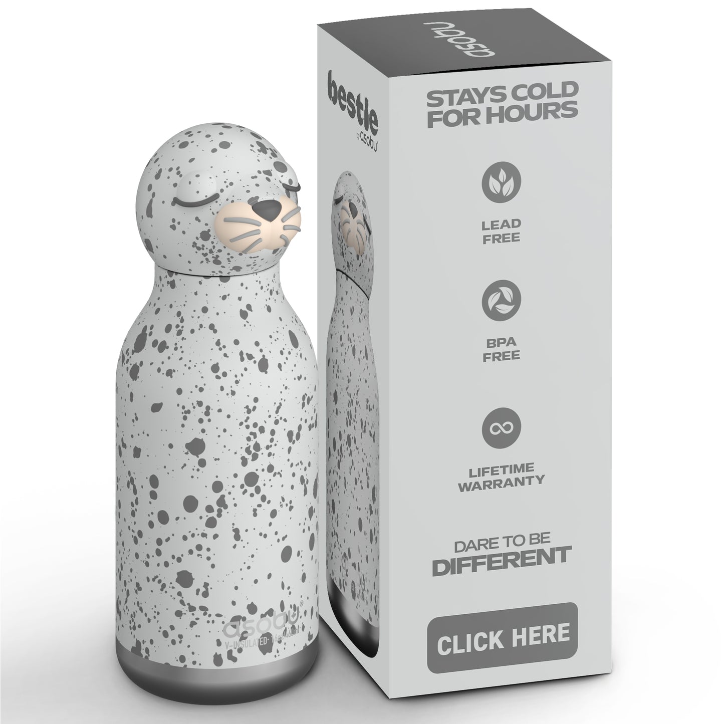 Asobu Trinkflasche Bestie Zippy The Seal