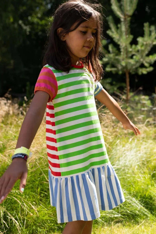 Danefae Sommerkleid Banana Dress Multi GOTS