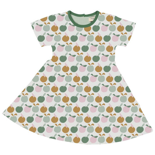 Pigeon Skaterkleid mit Apfelprint GOTS