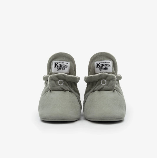 Kings & Rebels Booties Gamuza Gripper - Stone Grey