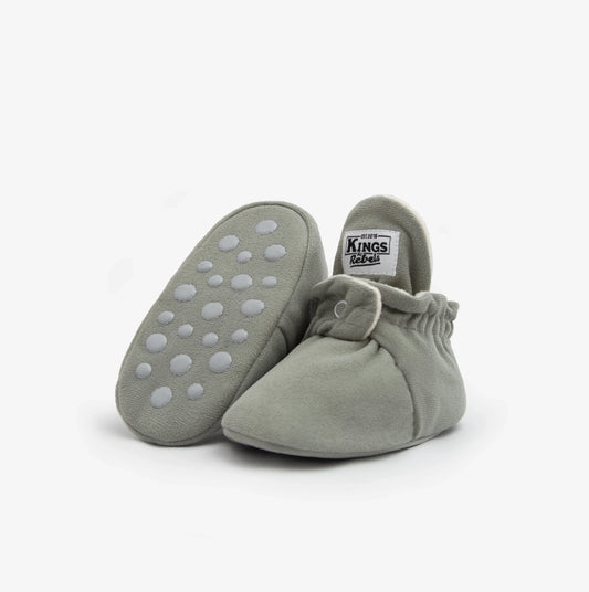 Kings & Rebels Booties Gamuza Gripper - Stone Grey