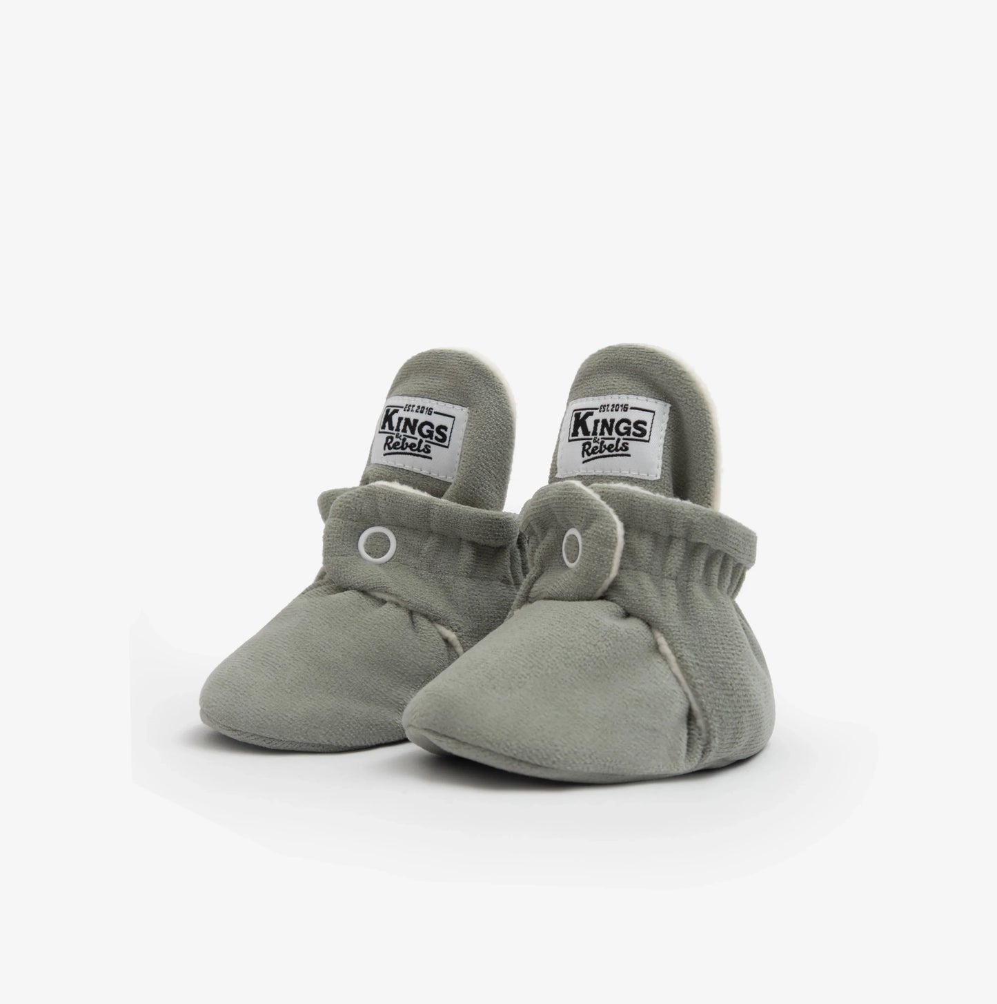 Kings & Rebels Booties Gamuza Classic - Stone Grey