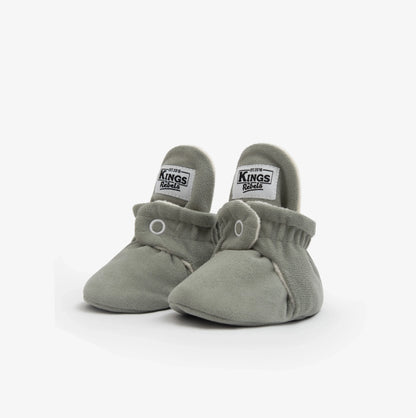 Kings & Rebels Booties Gamuza Classic - Stone Grey